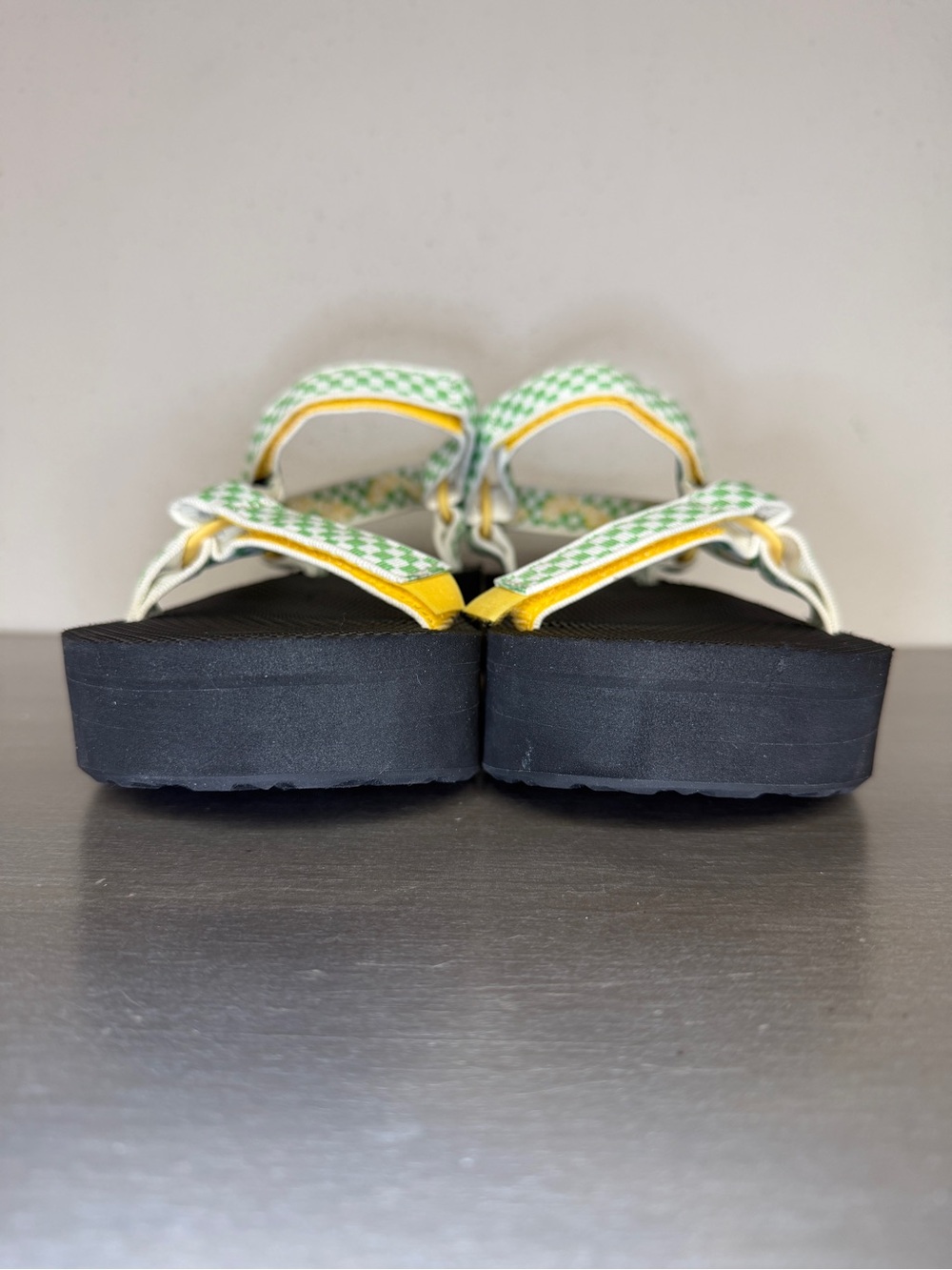 Teva Flatform Universal Platform Sandals Women’s Size 11 Yarrow Picnic Slice - Picture 5 of 10